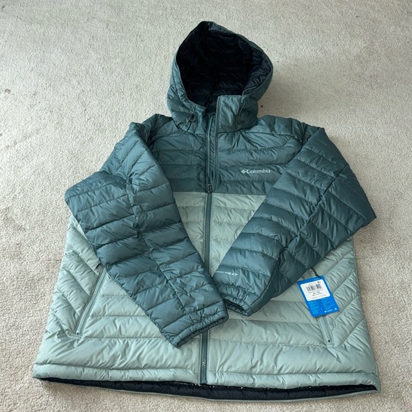 Columbia Men's White Out II Insulated Omni Heat Hooded Jacket